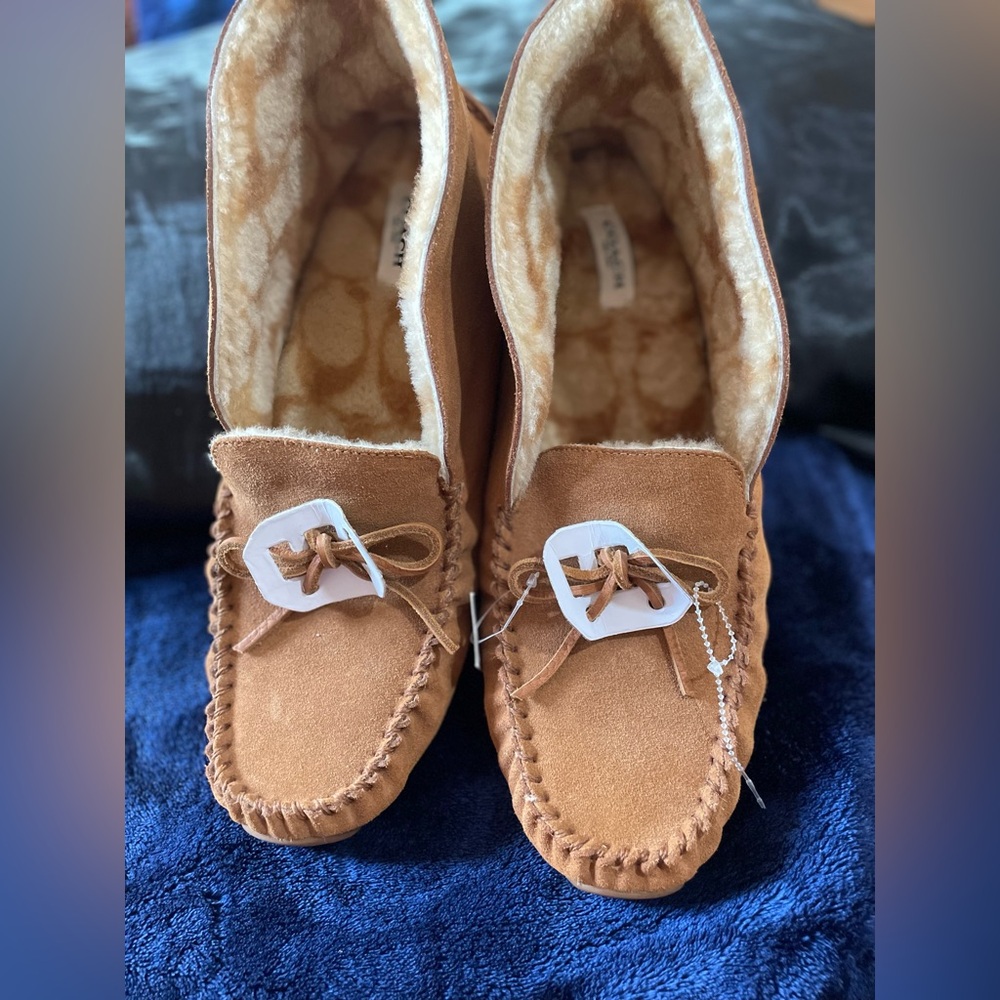 COACH REAL DYED LAMB FUR